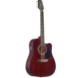 Вестерн гитара с датчиком Stagg SA40DCFI-TR, фото 